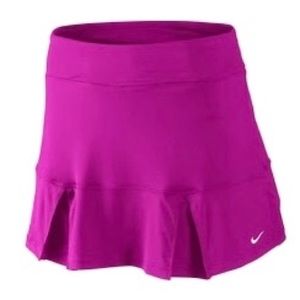 Nike Power Pleat Tennis Skirt Fuchsia Womens XL